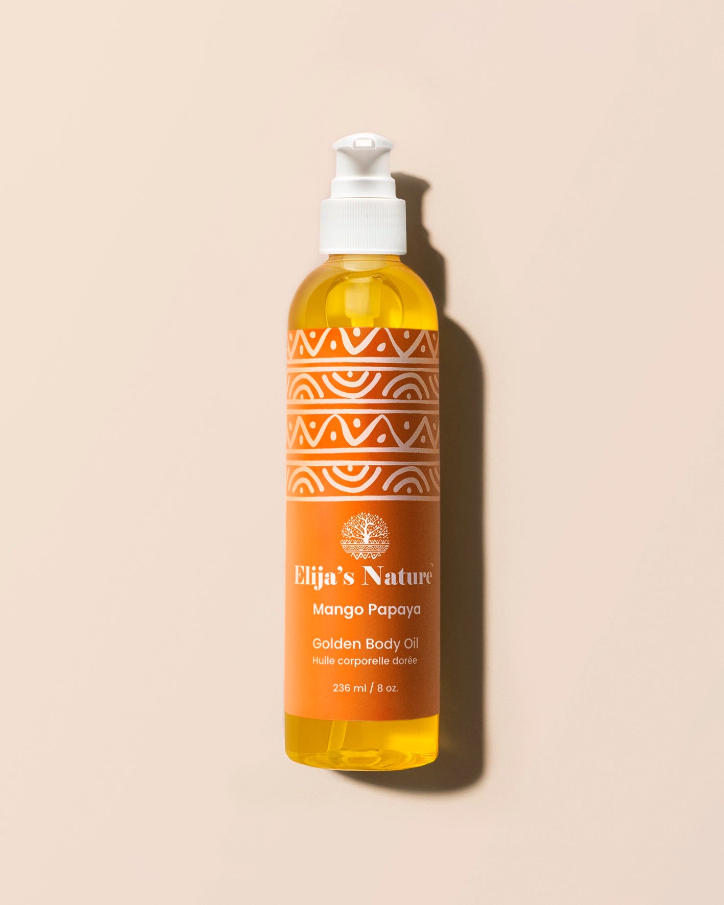 Golden Body Oil - #scent_Mango Papaya #size_8oz