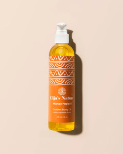 Golden Body Oil - #scent_Mango Papaya #size_8oz